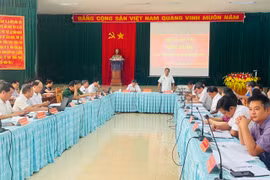 Quang cảnh hội nghị. Ảnh.Vũ Chi