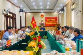 Quang cảnh hội nghị đánh giá, phân hạng sản phẩm OCOP huyện Phú Thiện. Ảnh: Vũ Chi