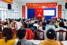 Quang cảnh lớp tập huấn. Ảnh: Sơn Trung