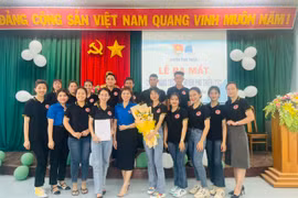 Lễ ra mắt Câu lạc bộ kỹ năng tuổi trẻ huyện Phú Thiện. Ảnh: Vũ Chi