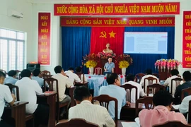 Quang cảnh lớp tập huấn. Ảnh: Sơn Trung