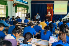 81 cán bộ Đoàn-Hội huyện Phú Thiện tham gia tập huấn. Ảnh: Vũ Chi