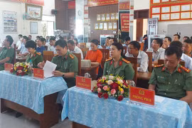 Khen thưởng 24 tập thể, cá nhân có thành tích xuất sắc trong công tác PCCC năm 2023