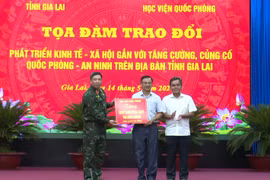 Tọa đàm về phát triển kinh tế-xã hội, củng cố quốc phòng-an ninh trên địa bàn Gia Lai