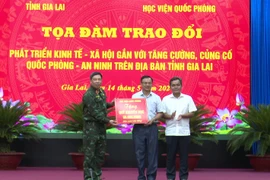 Tọa đàm về phát triển kinh tế-xã hội, củng cố quốc phòng-an ninh trên địa bàn Gia Lai