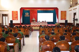 Công an tỉnh Gia Lai đối thoại với cán bộ, chiến sĩ Công an cấp xã