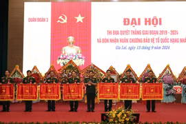Quân đoàn 3 đón nhận Huân chương Bảo vệ Tổ quốc hạng Nhất