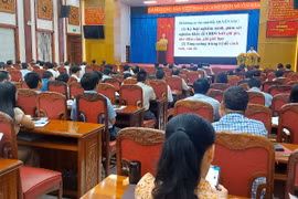 Tập huấn nghiệp vụ công tác nội chính Đảng năm 2023