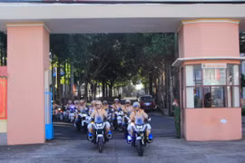 Ra quân thực hiện Cao điểm tấn công, trấn áp tội phạm, đảm bảo an ninh trật tự Tết Nguyên đán Giáp Thìn 2024