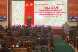 Tọa đàm về phát triển kinh tế-xã hội, củng cố quốc phòng-an ninh trên địa bàn miền Trung-Tây Nguyên