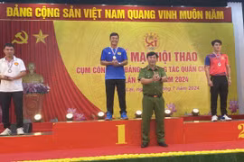 Trại giam Gia Trung giành giải Nhất toàn đoàn