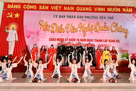 Yên Thế: Làng Bruk Ngol giành giải nhất toàn đoàn hội diễn văn nghệ quần chúng