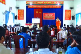 Chư Prông tập huấn an toàn giao thông cho hội viên, nông dân