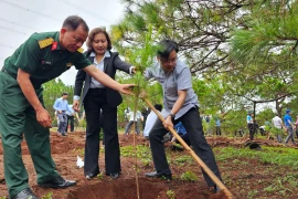 Pleiku phát động phong trào “Tết trồng cây đời đời nhớ ơn Bác Hồ"