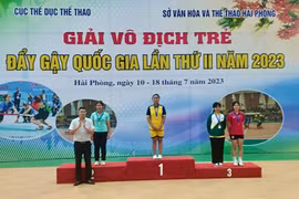 Gia Lai đạt 22 huy chương tại giải vô địch trẻ kéo co và đẩy gậy quốc gia