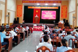 UBND huyện Kbang sơ kết 6 tháng đầu năm 2024