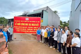 An Khê khởi công xây dựng 2 căn nhà “Đại đoàn kết” cho hộ nghèo