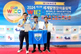 Học sinh Trường THPT Chi Lăng đạt huy chương bạc Olympic Phát minh và Sáng tạo thế giới