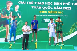 Học sinh Gia Lai đạt 10 huy chương tại Giải Thể thao học sinh phổ thông toàn quốc năm 2023