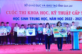 Gia Lai: Cuộc thi Khoa học kỹ thuật cấp tỉnh năm học 2023-2024 dự kiến diễn ra từ ngày 11 đến 13-1-2024