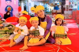 Các trường mầm non ở Gia Lai rộn ràng lễ hội mùa xuân