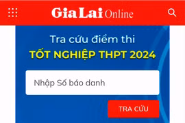 Thí sinh Gia Lai có thể tra cứu điểm thi tốt nghiệp THPT trên Báo Gia Lai điện tử