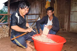 Rơ Châm Bôm: Chàng trai Jrai khiếm thị đầy nghị lực