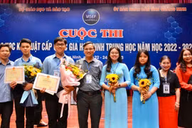 Gia Lai có 1 dự án đạt giải nhì cuộc thi Khoa học kỹ thuật cấp quốc gia học sinh trung học lần thứ 11