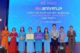 Gia Lai có dự án đạt giải nhì cuộc thi "Học sinh, sinh viên với ý tưởng khởi nghiệp lần thứ V"