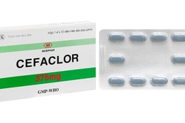 Thu hồi thuốc kháng sinh Cefaclor 375mg viên nén vi phạm chất lượng