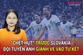 “Chết hụt” trước Slovakia, đội tuyển Anh giành vé vào tứ kết