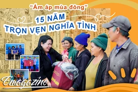 “Ấm áp mùa đông” 15 năm trọn vẹn nghĩa tình 