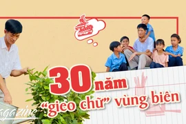 30 năm “gieo chữ” vùng biên