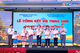 Gia Lai trao giải 3 cuộc thi về gia đình và văn hóa đọc