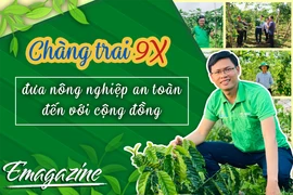 Chàng trai 9X đưa nông nghiệp an toàn đến với cộng đồng