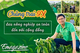 Chàng trai 9X đưa nông nghiệp an toàn đến với cộng đồng