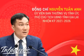 Đồng chí Nguyễn Tuấn Anh-Ủy viên Ban Thường vụ Tỉnh ủy, Phó Chủ tịch UBND tỉnh Gia Lai nhiệm kỳ 2021-2026