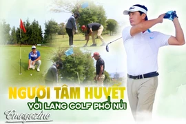 Người tâm huyết với làng golf phố núi