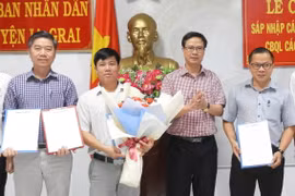 Ia Grai sáp nhập trường và điều động, bổ nhiệm lãnh đạo nhiều đơn vị trường học 