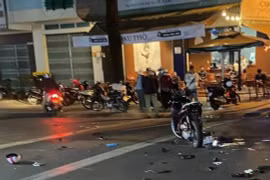 Pleiku: Va chạm giao thông, 1 người bị thương