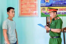 Công an thị xã An Khê tạm giam đối tượng hủy hoại tài sản 