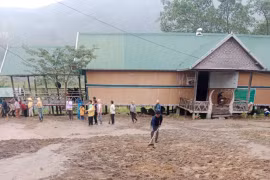 Người Bahnar ở làng Kte Kchăng vui Xuân, đón Tết