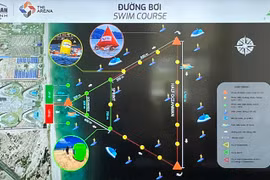 Lần đầu tiên tổ chức Giải bơi biển quốc tế tại Cam Ranh