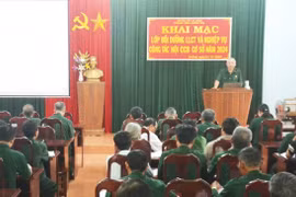 Ia Grai: Hơn 70 cán bộ được bồi dưỡng nghiệp vụ công tác Hội cựu chiến binh 