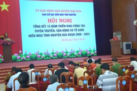 Đak Đoa: Khen thưởng 36 tập thể, cá nhân có thành tích xuất sắc trong phong trào hiến máu tình nguyện