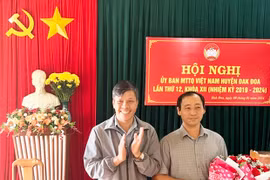 Ông Trần Đức Phú giữ chức Chủ tịch Ủy ban MTTQ Việt Nam huyện Đak Đoa 