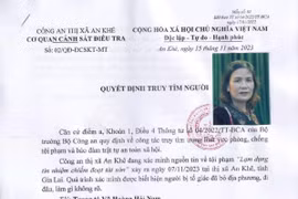 Truy tìm người bị tố giác liên quan đến hành vi “Lạm dụng tín nhiệm chiếm đoạt tài sản”