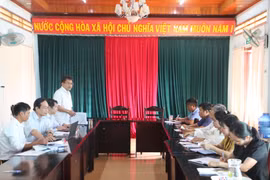 Kiểm tra công tác chuẩn bị Đại hội đại biểu các DTTS tại huyện Kông Chro