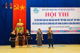 Phụ nữ Chư Pưh thi các mô hình sáng tạo, hiệu quả thay đổi “nếp nghĩ, cách làm”