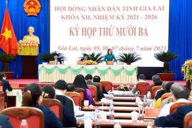 Phiên làm việc đầu tiên kỳ họp thứ 13 HĐND tỉnh Gia Lai khóa XII: Kinh tế-xã hội có nhiều chuyển biến tích cực 